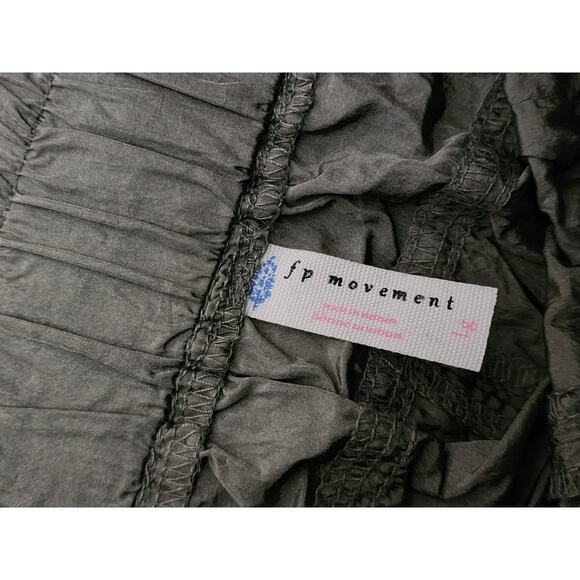 Free People Movement Jogger Large High Rise Way Home Relaxed Pants Sage Green - Picture 2 of 9